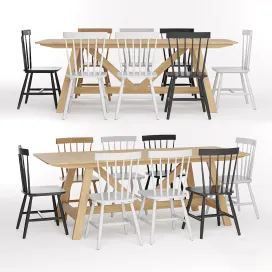 Buondi Table JIMI Chairs